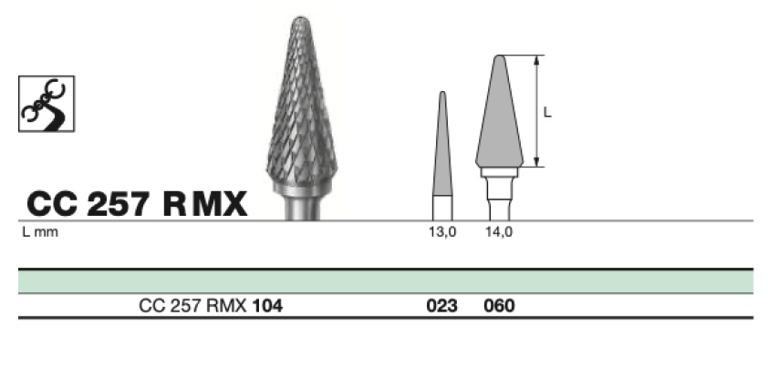 Бор твс D+Z / CC 257 RMX 104.060 лабораторный